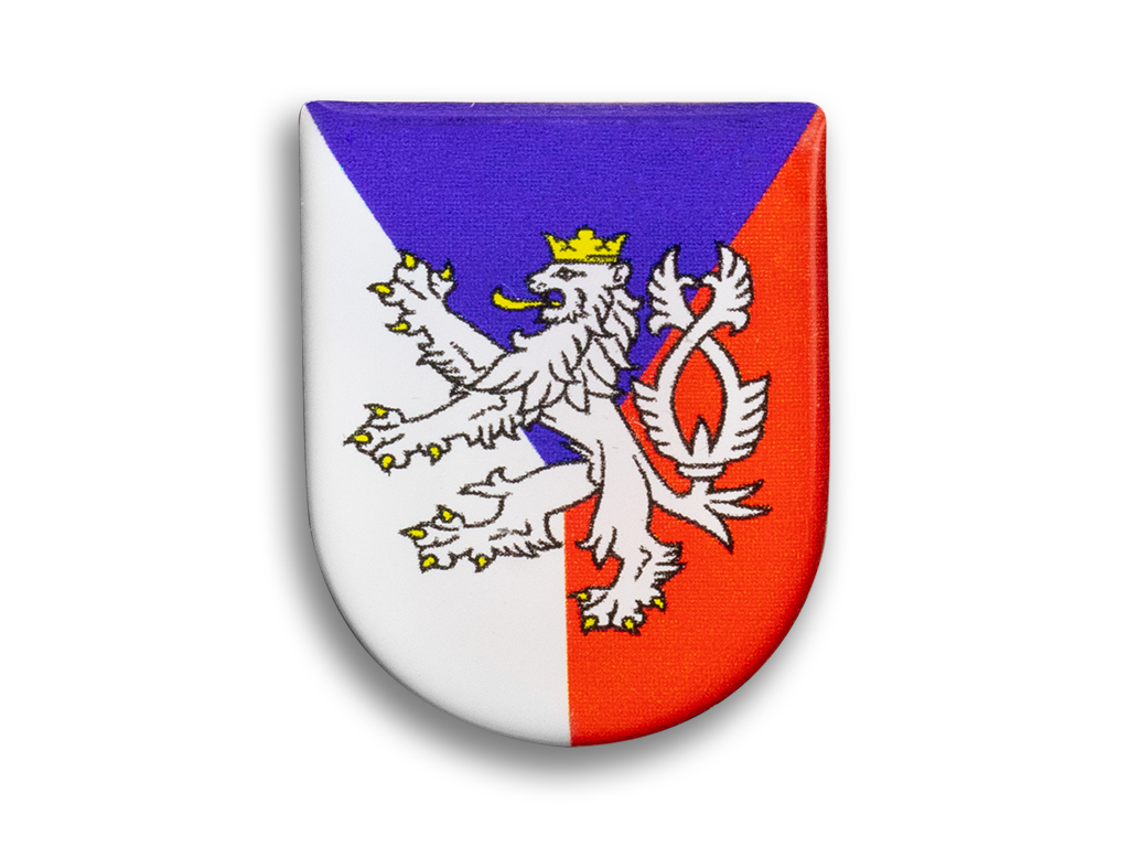 Odznak ČESKÝ LEV - Vlajka