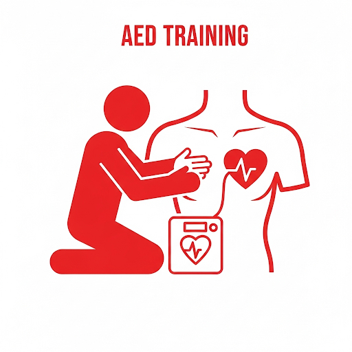 AED trénink